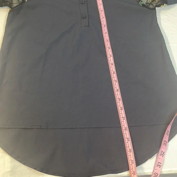 Floral blouse. Size:S - Picture 7 of 8